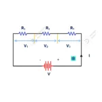 Resistors are connected into series circuit