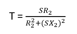 Induction motor torque equation